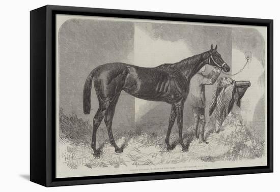 Brown Duchess, Winner of the Oaks-Harry Hall-Framed Stretched Canvas