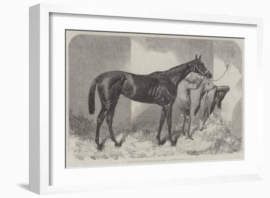 Brown Duchess, Winner of the Oaks-Harry Hall-Framed Giclee Print