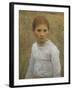 Brown Eyes-Sir George Clausen-Framed Giclee Print