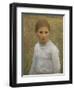 Brown Eyes-Sir George Clausen-Framed Giclee Print