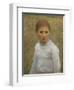 Brown Eyes-Sir George Clausen-Framed Giclee Print