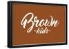 Brown Kids-null-Framed Poster