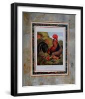 Brown Leg Horn-Cassell's Poultry Book-Framed Art Print