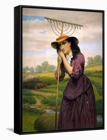 Brown: Maud Muller, c1868-null-Framed Stretched Canvas