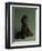 Brown Monkey on Green, 2016,-Peter Jones-Framed Giclee Print