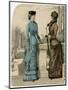 Brown or Blue Dress 1882-null-Mounted Art Print