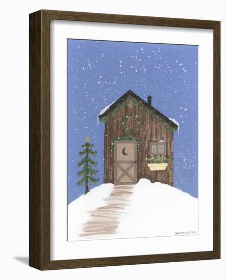 Brown Outhouse-Debbie McMaster-Framed Giclee Print