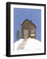 Brown Outhouse-Debbie McMaster-Framed Giclee Print