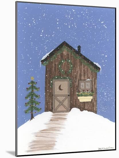 Brown Outhouse-Debbie McMaster-Mounted Giclee Print