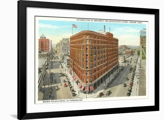 Brown Palace Hotel, Denver, Colorado-null-Framed Premium Giclee Print