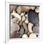 Brown Pebbles-null-Framed Photographic Print