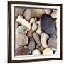 Brown Pebbles-null-Framed Photographic Print