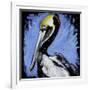 Brown Pelican-null-Framed Art Print