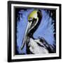 Brown Pelican-null-Framed Art Print