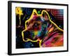 Brown Pit bull Brown Eyes Look 1-Mark Ashkenazi-Framed Giclee Print