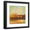 Brown Retro Car II-Yashna-Framed Art Print