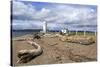 Brown's Point Lighthouse, Tacoma, Washington State, United States of America, North America-Richard Cummins-Stretched Canvas