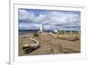 Brown's Point Lighthouse, Tacoma, Washington State, United States of America, North America-Richard Cummins-Framed Photographic Print