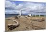 Brown's Point Lighthouse, Tacoma, Washington State, United States of America, North America-Richard Cummins-Mounted Photographic Print