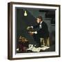 "Brown Shoes to Black", November 4, 1950-George Hughes-Framed Giclee Print