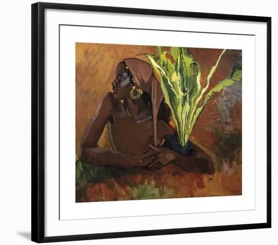 Brown Silhouette-Boscoe Holder-Framed Premium Giclee Print