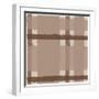 Brown Stripe Plaid-Sher Sester-Framed Giclee Print