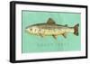 Brown Trout-John Golden-Framed Giclee Print