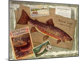 Brown Trout-Kate Ward Thacker-Mounted Giclee Print