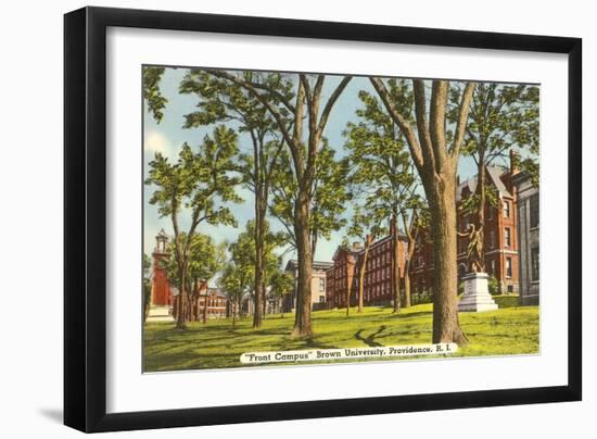 Brown University, Providence, Rhode Island-null-Framed Art Print