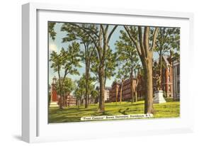 Brown University, Providence, Rhode Island-null-Framed Art Print