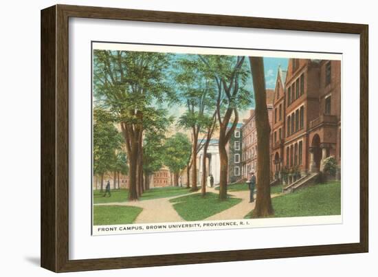 Brown University, Providence, Rhode Island-null-Framed Art Print