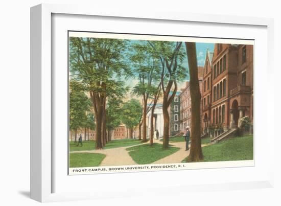 Brown University, Providence, Rhode Island-null-Framed Art Print