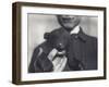 Brown X Black Bear Cub Aged 6 Weeks-Frederick William Bond-Framed Photographic Print