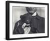 Brown X Black Bear Cub Aged 6 Weeks-Frederick William Bond-Framed Photographic Print