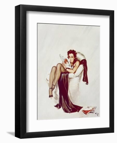 Browned Off by David Wright-David Wright-Framed Art Print