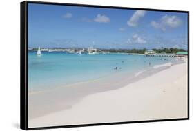 Brownes Beach, Bridgetown, St. Michael, Barbados, West Indies, Caribbean, Central America-Frank Fell-Framed Stretched Canvas