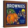 Brownies Brand Citrus Crate Label - Lemon Cove, CA-Lantern Press-Stretched Canvas