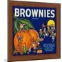 Brownies Brand Citrus Crate Label - Lemon Cove, CA-Lantern Press-Mounted Art Print