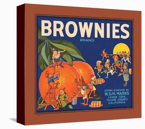 Brownies Brand Citrus-null-Stretched Canvas