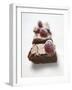 Brownies with Raspberries-null-Framed Photographic Print