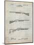 Browning Auto 5 Shotgun 1900 Patent-Cole Borders-Mounted Art Print