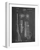 Browning Bolt Gun Patent-null-Framed Art Print