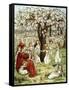 Browning: Pied Piper-Kate Greenaway-Framed Stretched Canvas