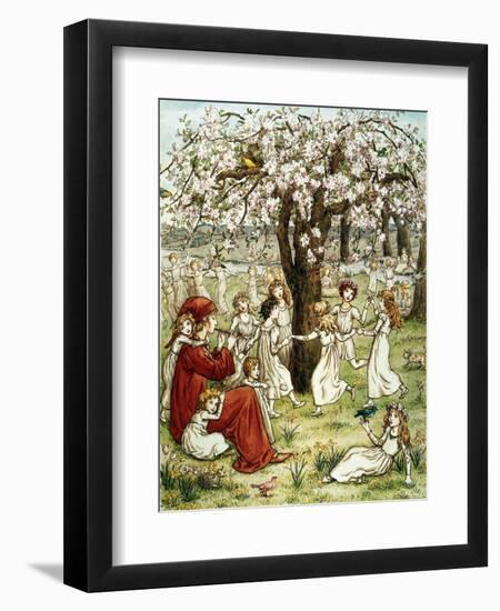 Browning: Pied Piper-Kate Greenaway-Framed Premium Giclee Print