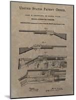 Browning Recoil Firearm, 1900--Dan Sproul-Mounted Art Print