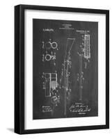 Browning Shotgun Patent-null-Framed Art Print