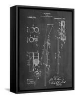 Browning Shotgun Patent-null-Framed Stretched Canvas