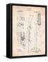 Browning Shotgun Patent-Cole Borders-Framed Stretched Canvas