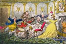 Playing in Parts, Etched by James Gillray (1757-1815) Published by Hannah Humphrey in 1801-Brownlow North-Laminated Giclee Print