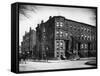 Brownstone Apartment Building at the Corner of Brooklyn Ave. and Pacific St-Wallace G^ Levison-Framed Stretched Canvas